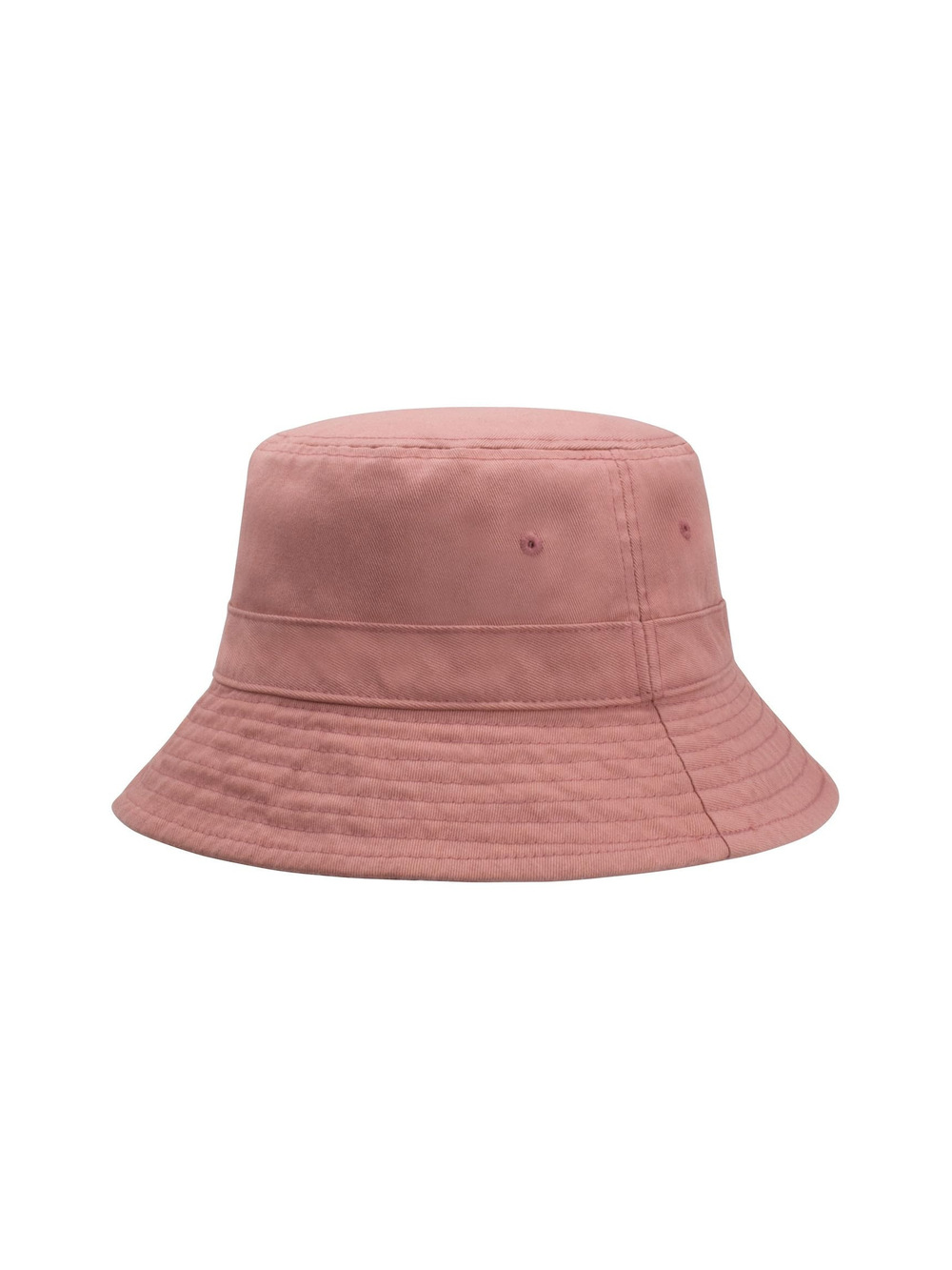 Hot Summer Bucket Hat Trendy Cotton Sun Cap for Beach | Dusty Rose | Size OS
